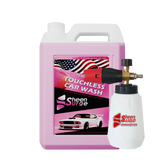 Odorless Touchless Car Wash Kit – Includes 1 Gallon Fragrance-Free Formula & PA Foam Cannon