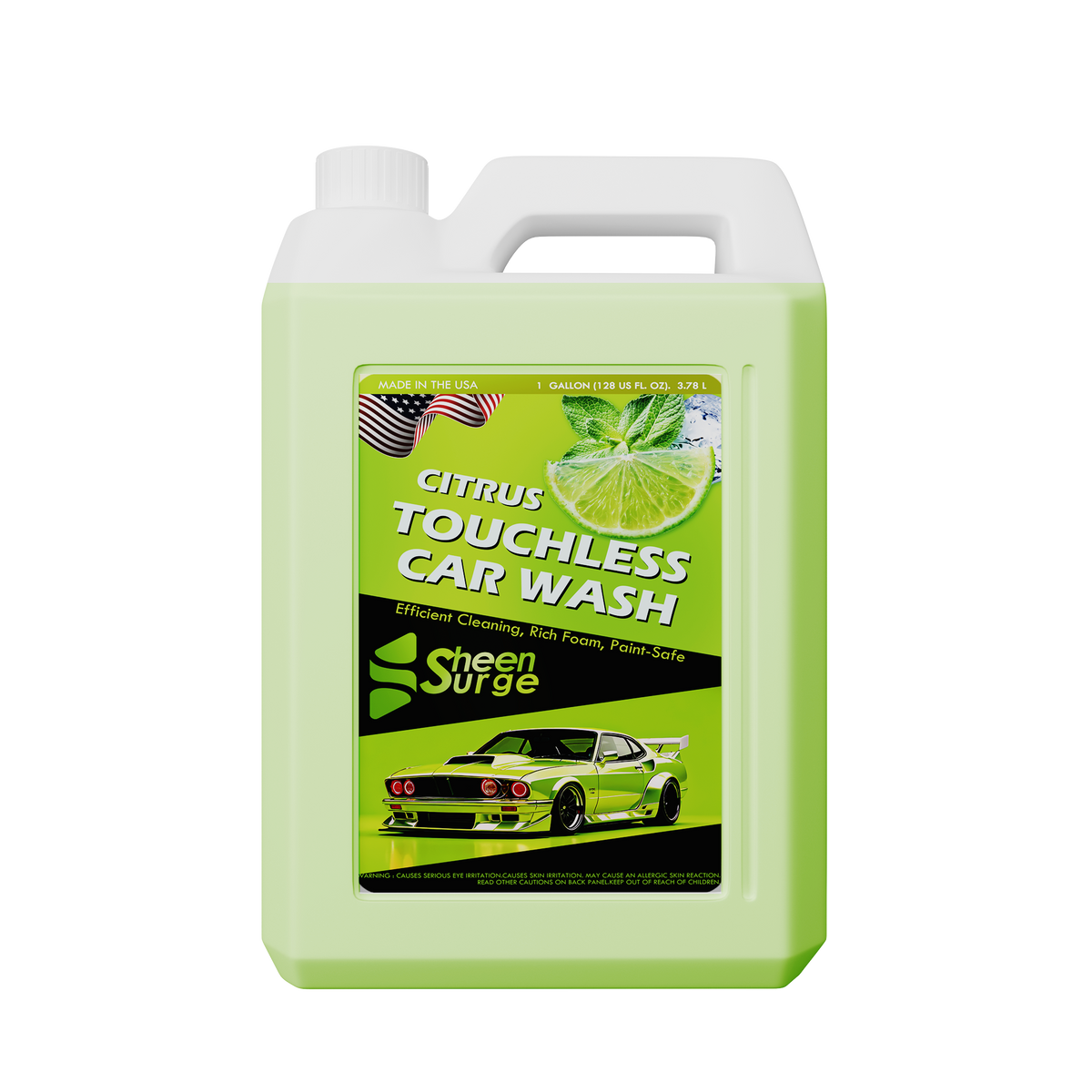 Citrus Power Touchless Car Wash – With D-Limonene for a Deep, Fragrant Clean
