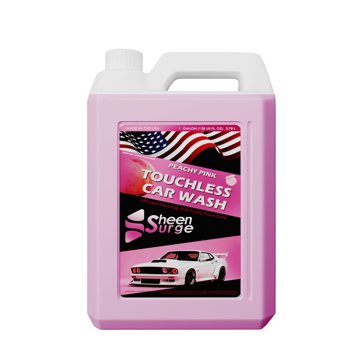 Odorless Touchless Car Wash – Gentle, Fragrance-Free & Film-Free Shine